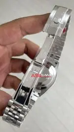 Rolex Datejust Siyah Taşlı 126334 Black Diamond Jubilee 41mm Replika Saat