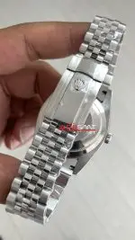 Rolex Datejust Siyah Taşlı 126334 Black Diamond Jubilee 41mm Replika Saat