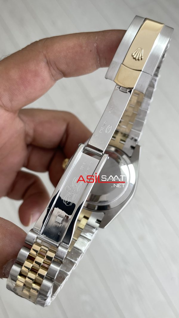 Rolex Datejust Wimbledon 126333 Jubilee Two Tone Gold 41mm Replika Saat