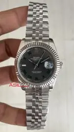 Rolex Datejust Wimbledon 126334 Jubilee 41mm Replika Saat