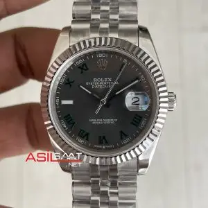 Rolex Datejust Wimbledon 126334 Jubilee 41mm Replika Saat