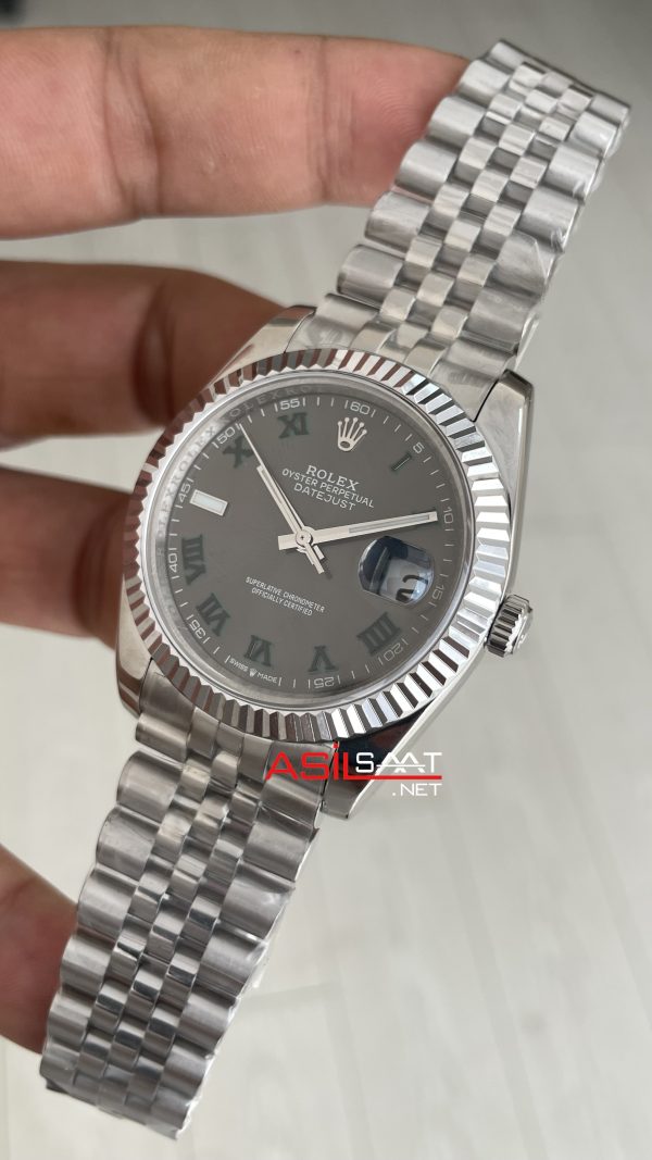 Rolex Datejust Wimbledon 126334 Jubilee 41mm Replika Saat Rolex Datejust Wimbledon 126334 Jubilee 41mm Replika Saat