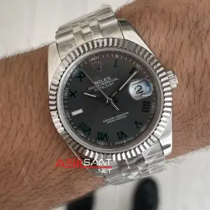 Rolex Datejust Wimbledon 126334 Jubilee 41mm Replika Saat