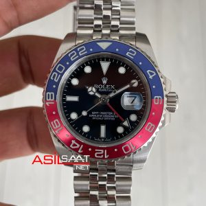 Rolex Gmt Master II Pepsi 126710BLNO Jubilee 40mm Replika Saat