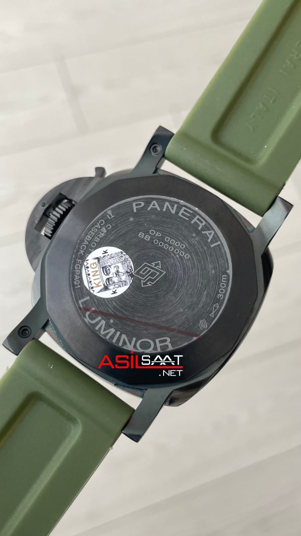 Panerai Luminor Marina Carbotech PAM01526 Yeşil 44mm Erkek Kol Saati Panerai Luminor Marina Carbotech PAM01526 Yeşil 44mm Erkek Kol Saati