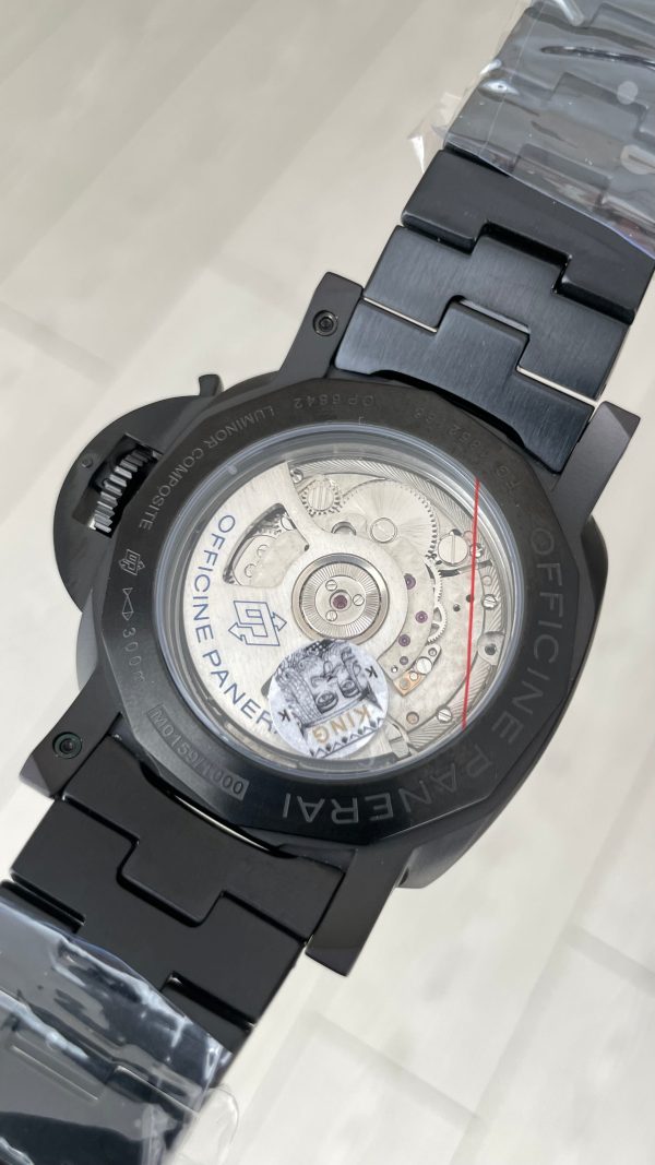 Panerai Luminor Marina Siyah Kadran PAM01562 PVD Black 44mm Replika Saat Panerai Luminor Marina Siyah Kadran PAM01562 PVD Black 44mm Replika Saat