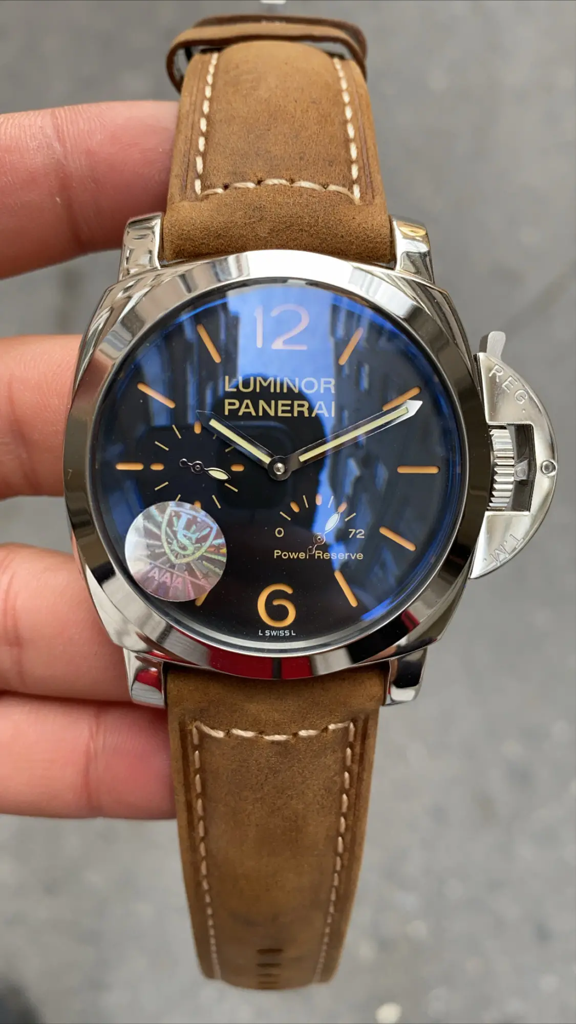 Panerai Luminor Power Reserve Silver PAM00423