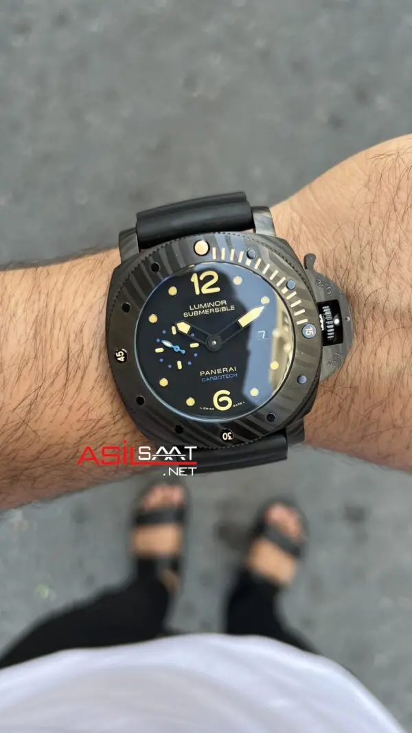 Panerai Luminor Submarsible 1950 Carbotech PAM00616 Replika Saat