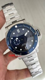 Panerai Submersible Blu Profondo Quarantaquattro Pam01289 Mavi Kadran 47mm Replika Saat