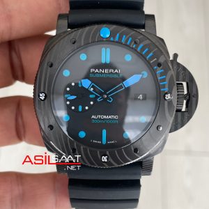 Panerai Submersible Carbotech PAM00960 Siyah 47mm Replika Saat