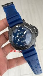 Panerai Submersible Carbotech PAM01232 Mavi 47mm Replika Saat