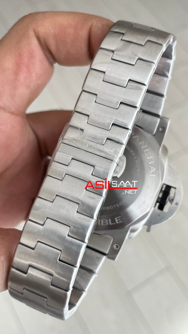 Panerai Submersible Grigio Roccia PAM01288 QuarantaQuattro eSteel 47mm Siyah Replika Saat Panerai Submersible Grigio Roccia PAM01288 QuarantaQuattro eSteel 47mm Siyah Replika Saat