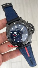 Panerai Submersible Luna Rossa Carbotech PAM01563 Mavi 47mm Erkek Kol Saati