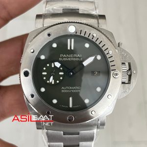 Panerai Submersible Verde Militare PAM01055 Yeşil 47mm Replika Saat