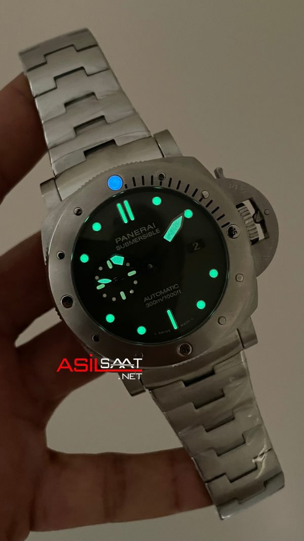Panerai Submersible Verde Militare PAM01055 Yeşil 47mm Replika Saat Panerai Submersible Verde Militare PAM01055 Yeşil 47mm Replika Saat