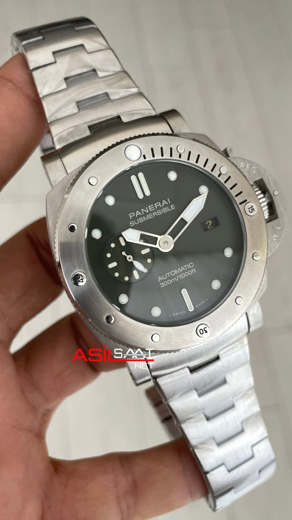 Panerai Submersible Verde Militare PAM01055 Yeşil 47mm Replika Saat Panerai Submersible Verde Militare PAM01055 Yeşil 47mm Replika Saat