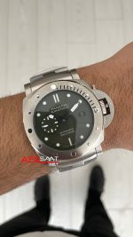 Panerai Submersible Verde Militare PAM01055 Yeşil 47mm Replika Saat