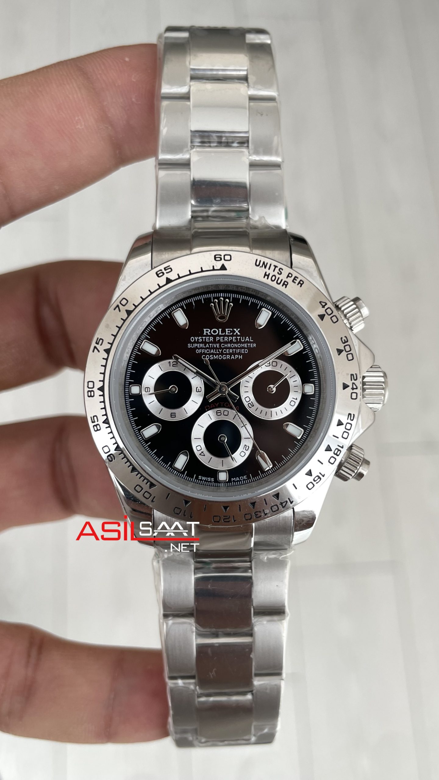 Rolex Daytona Cosmograph 126509 Siyah 40mm Replika Saat Rolex Daytona Cosmograph 126509 Siyah 40mm Replika Saat