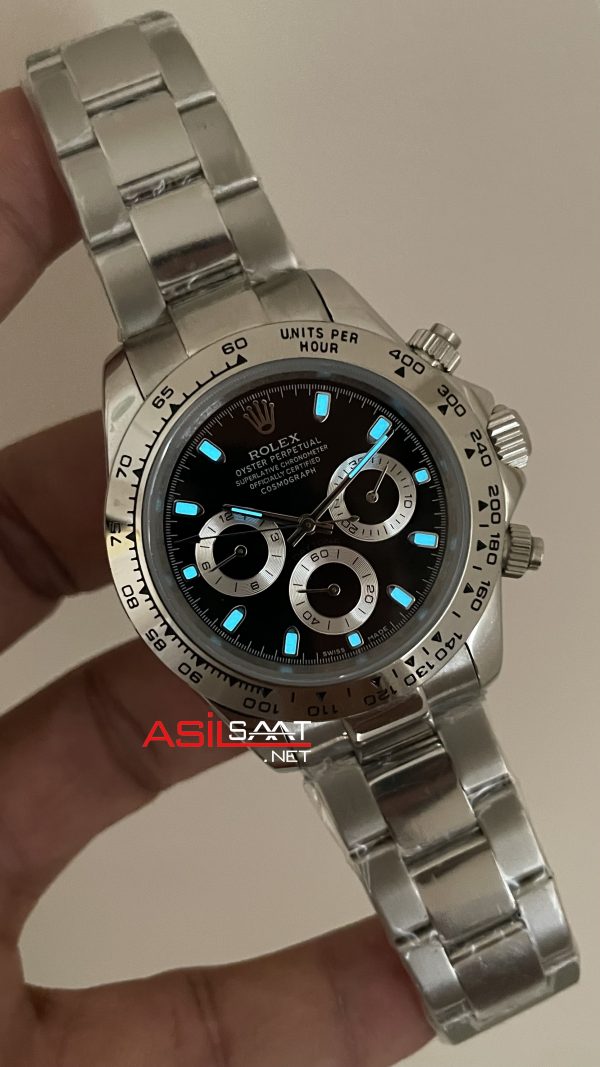 Rolex Daytona Cosmograph 126509 Siyah 40mm Replika Saat Rolex Daytona Cosmograph 126509 Siyah 40mm Replika Saat