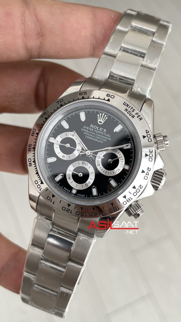 Rolex Daytona Cosmograph 126509 Siyah 40mm Replika Saat Rolex Daytona Cosmograph 126509 Siyah 40mm Replika Saat