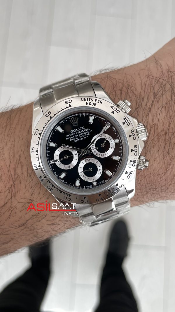 Rolex Daytona Cosmograph 126509 Siyah 40mm Replika Saat Rolex Daytona Cosmograph 126509 Siyah 40mm Replika Saat