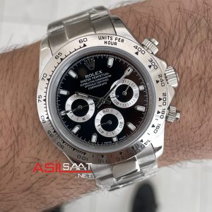 Rolex Daytona Cosmograph 126509 Siyah 40mm Replika Saat