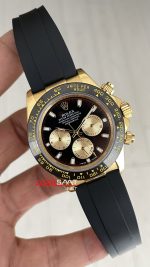 Rolex Daytona Paul Newman 116518LN Gold Oysterflex 40mm Replika Saat