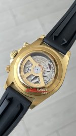 Rolex Daytona Paul Newman 116518LN Gold Oysterflex 40mm Replika Saat