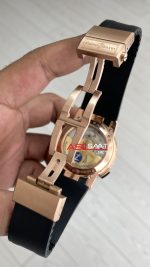 Ulysse Nardin El Toro GMT Perpetual Calendar Executive Beyaz Kadran 43mm Rose Replika Saat