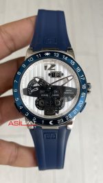 Ulysse Nardin El Toro GMT Perpetual Calendar Executive Beyaz Kadran 43mm Silver Replika Saat