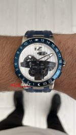 Ulysse Nardin El Toro GMT Perpetual Calendar Executive Beyaz Kadran 43mm Silver Replika Saat