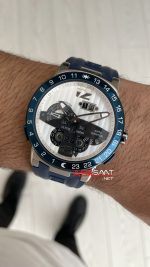 Ulysse Nardin El Toro GMT Perpetual Calendar Executive Beyaz Kadran 43mm Silver Replika Saat