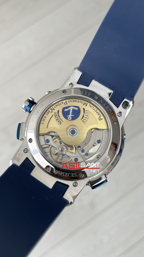 Ulysse Nardin El Toro GMT Perpetual Calendar Executive Beyaz Kadran 43mm Silver Replika Saat