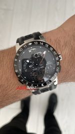 Ulysse Nardin El Toro GMT Perpetual Executive Siyah Kadran 43mm Replika Saat