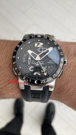 Ulysse Nardin El Toro GMT Perpetual Executive Siyah Kadran 43mm Replika Saat
