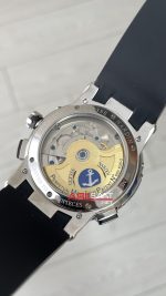 Ulysse Nardin El Toro GMT Perpetual Executive Siyah Kadran 43mm Replika Saat