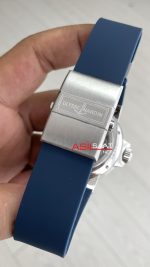 Ulysse Nardin Marine Chronometer Mavi Kadran 43mm Silver Replika Saat