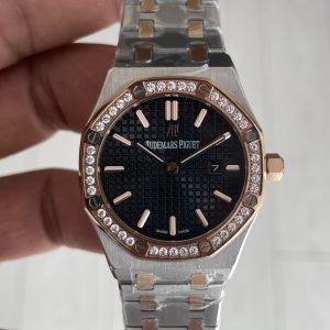 Audemars Piguet Royal Oak Lady Diamond Silver Rose 33mm Kadın Saati