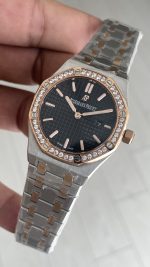 Audemars Piguet Royal Oak Lady Diamond Silver Rose 33mm Kadın Saati