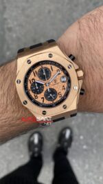 Audemars Piguet Royal Oak Offshore Chronograph 42 mm Rosegold Replika Saat APOS021