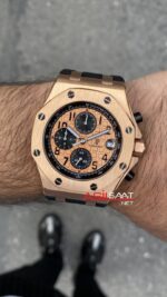 Audemars Piguet Royal Oak Offshore Chronograph 42 mm Rosegold Replika Saat APOS021