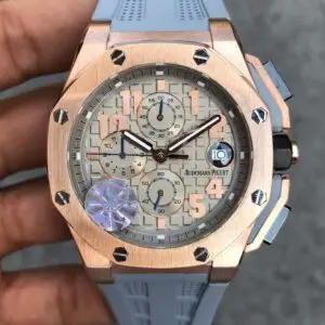 Audemars Piguet Royal Oak Offshore Lebron James 44 mm Chronograph 26210OI Rosegold Replika Saat APOS031