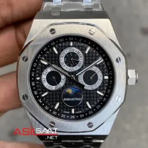 Audemars Piguet Royal Oak Perpetual Calendar 25820SP Siyah Replika Saat