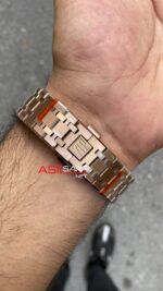 Audemars Piguet Royal Oak Perpetual Calendar 26574OR Siyah 41 mm Rose Replika Saat