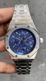 Audemars Piguet Royal Oak Perpetual Calendar 26574ST Mavi Replika Saat