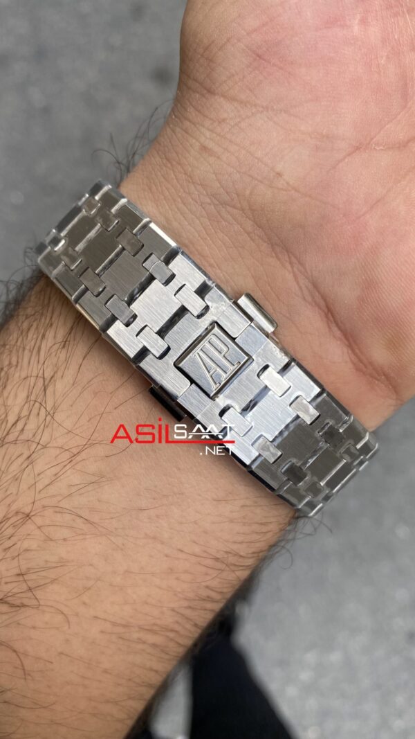 Audemars Piguet Royal Oak Perpetual Calendar 26574ST Mavi Replika Saat Audemars Piguet Royal Oak Perpetual Calendar 26574ST Mavi Replika Saat