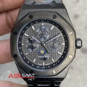 Audemars Piguet Royal Oak Perpetual Calendar 26579CE Black Ceramic Replika Saat