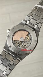 Audemars Piguet Royal Oak Siyah Kadran 15400ST Diamond Silver Replika Saat