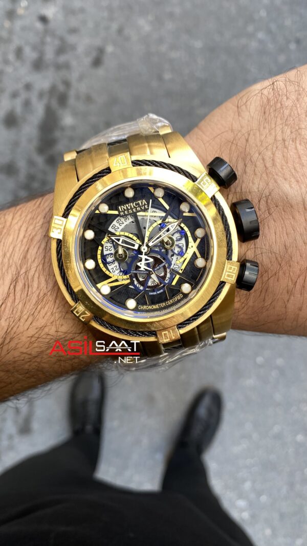 Invicta Zeus Bolt Siyah 13758 Replika Saat Invicta Zeus Bolt Siyah 13758 Replika Saat