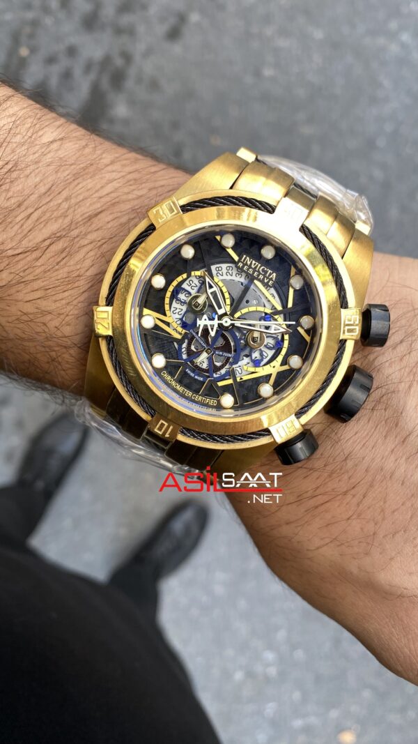 Invicta Zeus Bolt Siyah 13758 Replika Saat Invicta Zeus Bolt Siyah 13758 Replika Saat
